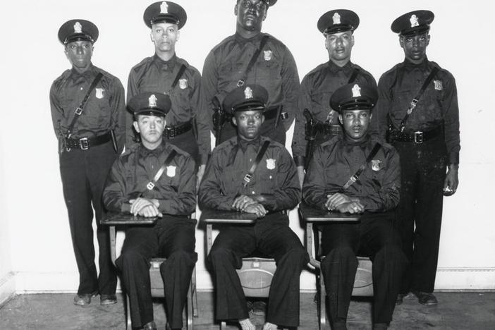 In 1948, eight African-American men joined the Atlanta police force. They inspired Thomas Mullen's latest novel, Lightning Men.