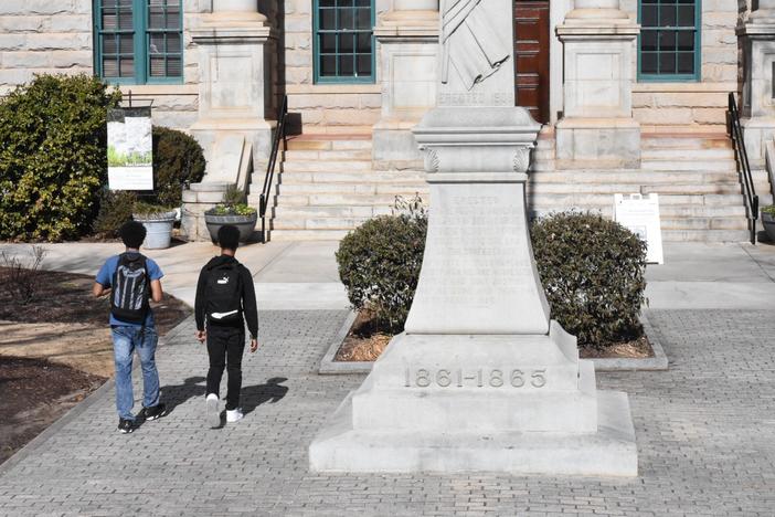 DeKalb County Commissioners have voted to move the Confederate monument in downtown Decatur, Ga.