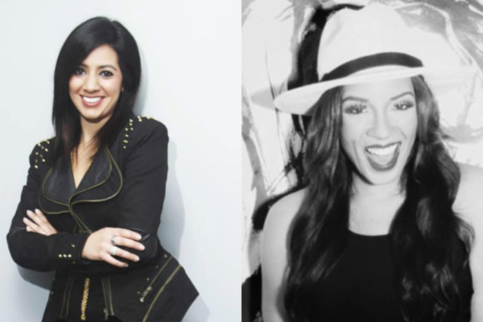 Dina Marto (left) and Ashley Reid (right)