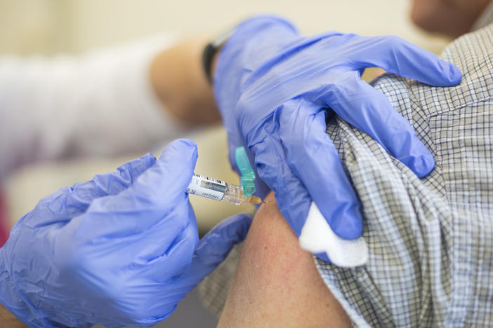   Being overweight or obese can diminish the effectiveness of a flu shot, researchers say. 