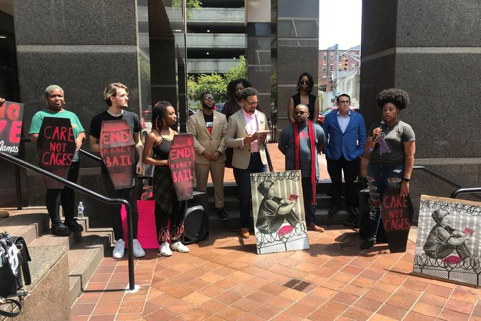 Faith leaders and activists gathered in Downtown Atlanta to ask Fulton County commissioners to deal with overcrowding at the county jail.