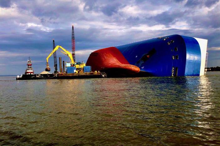 Dire Warning In Ship Salvage Lawsuit Not Repeated In Court Georgia Public Broadcasting