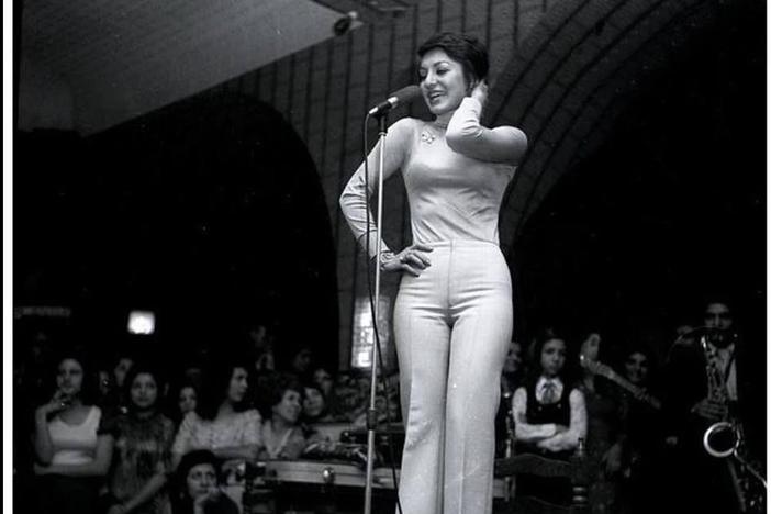 Googoosh singing in 1969