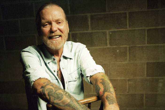 Singer and songwriter Gregg Allman, who died this month at the age of 69.