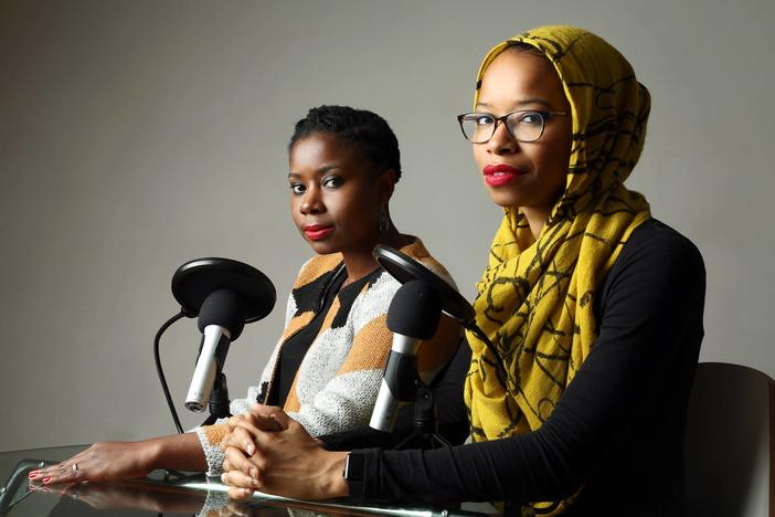 Podcast hosts Ikhlas Saleem and Makkah Ali are trying to change America's perception of Muslims.