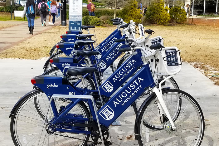 JAGRide Kiosk On Augusta University Summerville Campus