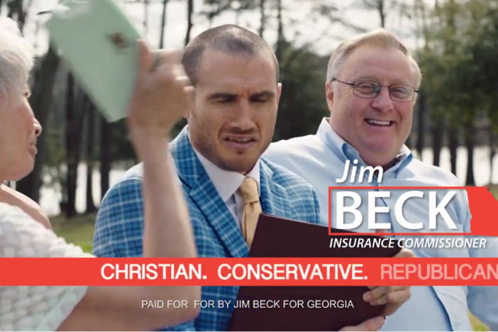 Georgia Insurance Commissioner Jim Beck was indicted by a grand jury on 38 counts. As a candidate, Beck ran on anti-corruption.