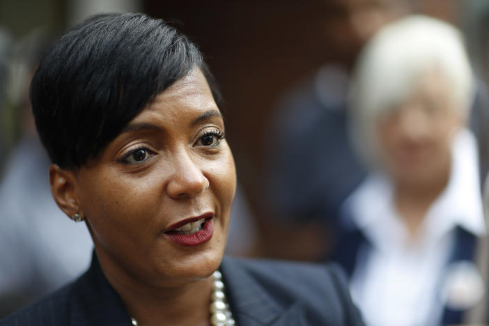 Atlanta Mayor Keisha Lance Bottoms calls for 100 men to serve as mentors to young boys in the city. 