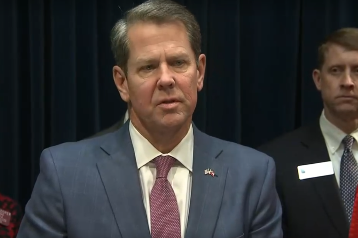 Gov. Brian Kemp updates residents on coronavirus Thursday, March 5, 2020.
