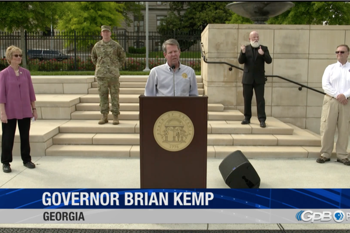 Gov. Brian Kemp announced a plan to increase access to COVID-19 testing capacity and expanding hospital surge capacity.