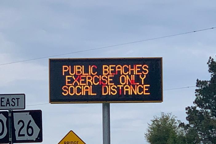 Georgia's beaches are reopened under a statewide order from Gov. Brian Kemp.