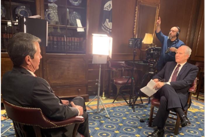 Gov. Brian Kemp will appear on Lawmakers at 7 p.m. Monday on GPB TV.