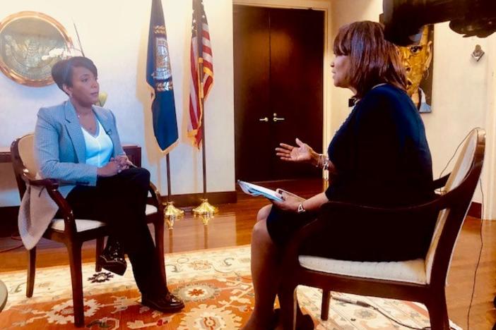 Atlanta Mayor Keisha Lance Bottoms has thrown down the gauntlet over a bill that would allow the state to take control of Hartsfield-Jackson Atlanta International Airport.  
