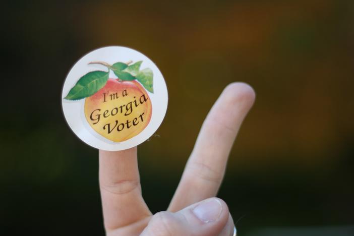 "I'm a Georgia Voter" sticker
