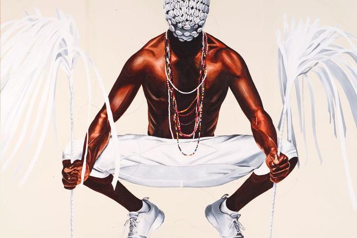 "The Return" by Fahamu Pecou