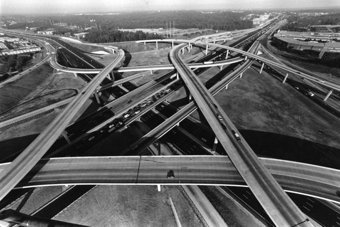 Spaghetti Junction in 1987