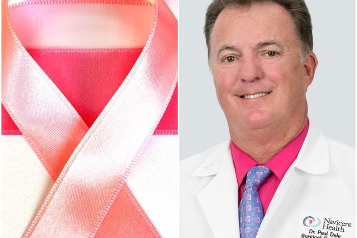 Dr. Paul Dale, who is the Chief of Surgical Oncology at Navicent Health in Macon, speaks with GPB's Morning Edition about male breast cancer.