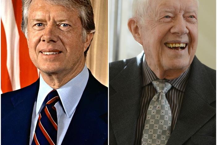 Jimmy Carter, the 39th President of the United States, was born in Plains, Georgia in 1924.