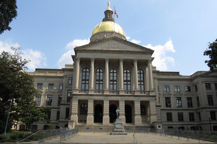 The Georgia State Capitol, in Atlanta.