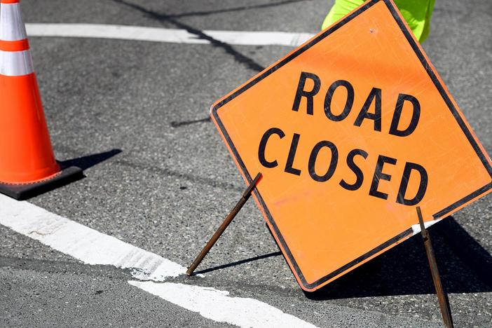 Roads in Atlanta will be closed Monday Jan. 21 past game day to Feb. 8.