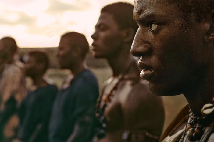 A scene from the 2016 version of the miniseries, Roots.