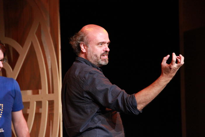 Comedian and actor Scott Adsit will perform at Dad's Garage Friday and Saturday.
