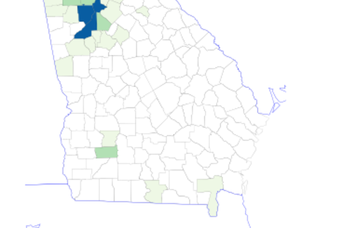 COVID-19 Confirmed Cases By County