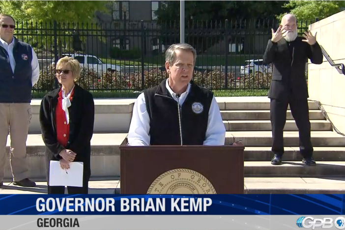 Gov. Brian Kemp delivers an update on coronavirus in Georgia.