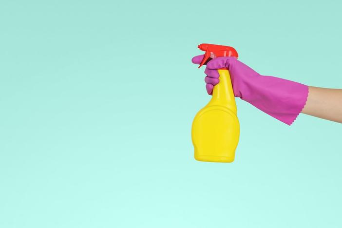EPA reminds people to only use disinfectant on surfaces.