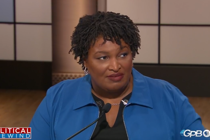 Democratic candidate for governor Stacey Abrams.