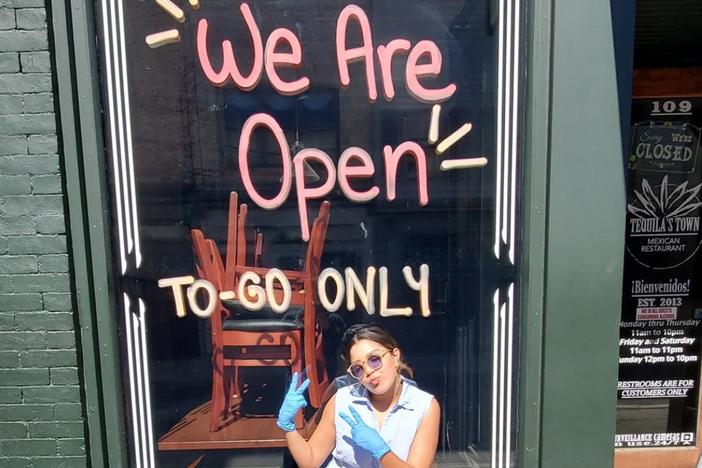 Tequila's Town is one of many downtown Savannah restaurants staying open for to-go only even as the state allows dining rooms to reopen.