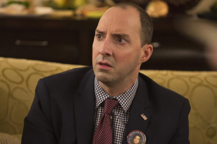 Tony Hale on HBO's VEEP.