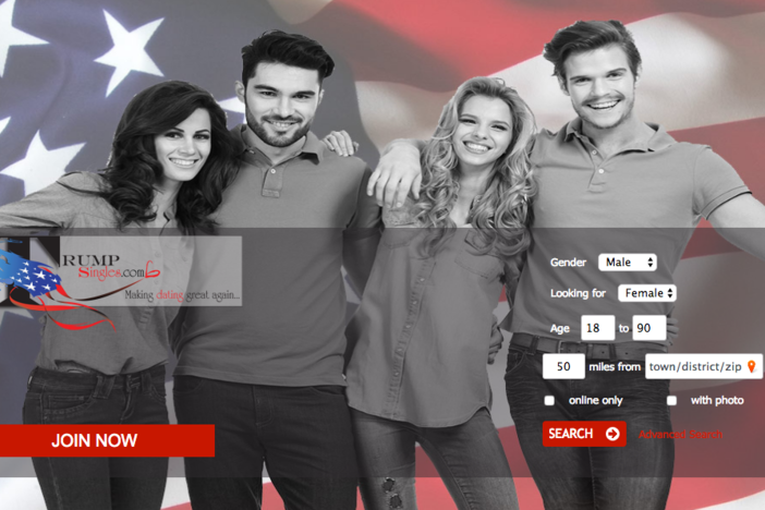 A new dating website for supporters of Donald Trump, the presumptive GOP presidential nominee.