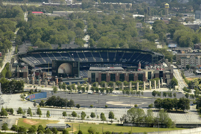 Georgia State University plans to transform the 68-acre site of Turner Field into a college baseball and football stadium complex surrounded by private dorms, retail stores, restaurants and office space.