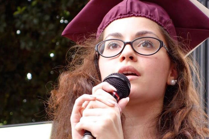 Valentina Emilia Garcia Gonzalez, 20, is finishing up her first year at Darmouth College.