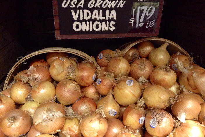 Vidalia onion season is upon us. The sweet onions hit shelves Friday.
