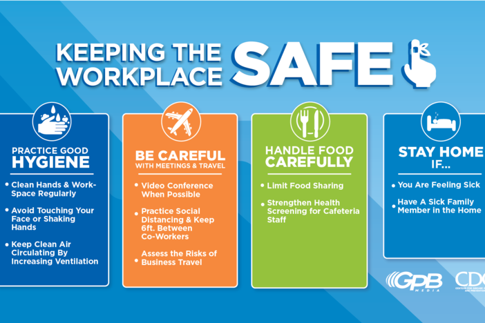 Here are tips that the CDC recommends Georgians know to decrease the spread of the coronavirus. For the latest news updates, government information, and resources go to GPB.Org/coronavirus.