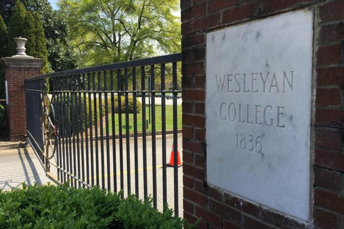 The campus of Wesleyan College remains closed but about 70 students have not been able to get home due to travel restrictions in the COVID-19 pandemic