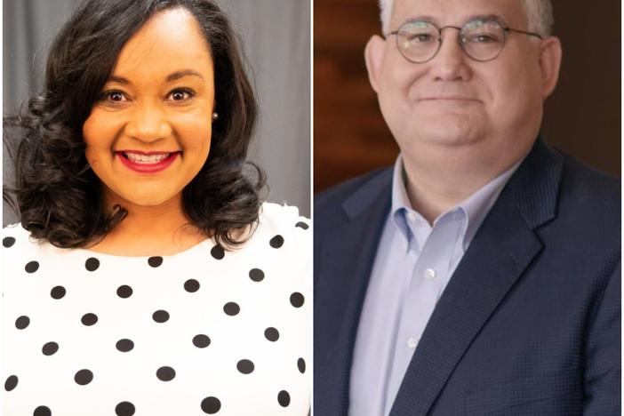 Democrat Nikema Williams (left) and Republican David Shafer will be tasked with leading their respective parties ahead of the 2020 elections.
