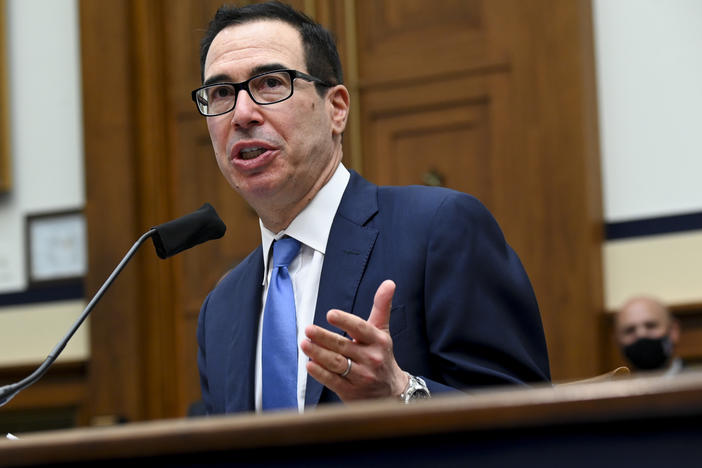 Treasury Secretary Steven Mnuchin has suggested that if federal jobless benefits are extended, it will be in a different form than the flat $600 per week.