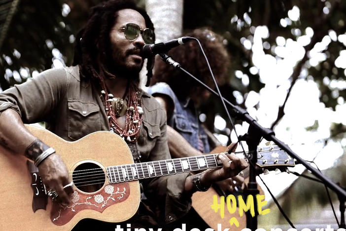 Lenny Kravitz plays a Tiny Desk (Home) concert.