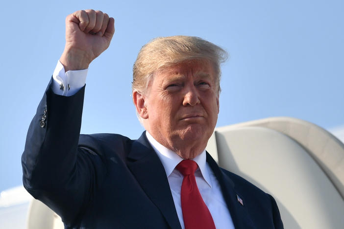 President Trump is making a play for suburban voters by trying to convince them that if Democrat Joe Biden wins, then crime will be rampant.