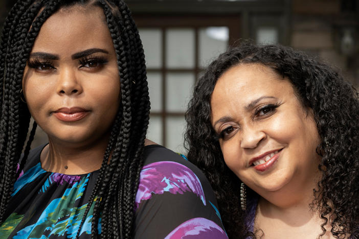 Last month, Nia Cosby, left, and her mother Chalana McFarland spent their first weekend together in 15 years at McFarland's home in Marietta, Ga., after she was released from a Florida prison.