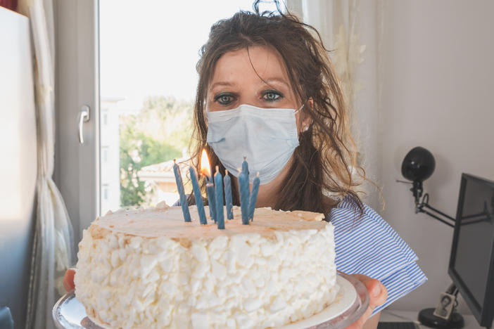 Birthday spoiler alert: If you want your mask to be a barrier to coronavirus transmission, you should not be able to blow out candles while wearing it.