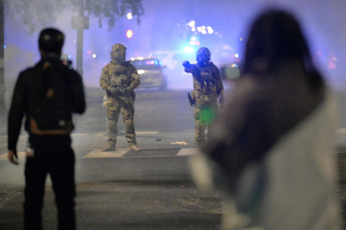 A federal judge has denied Oregon Attorney General Ellen Rosenblum's request for a temporary restraining order against what she described as unconstitutional tactics by federal officers deployed to protests in Portland.