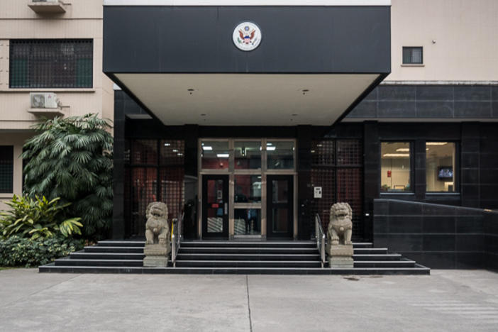 The U.S. Consulate General in Chengdu, China, one of five consulates operated in mainland China by the United States. China has ordered the U.S. to close Chengdu in retaliation for the U.S. closure of China's consulate in Houston.