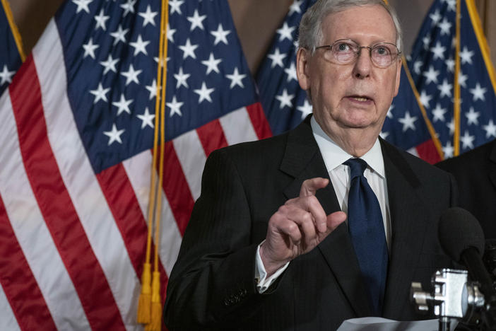 Senate Majority Leader Mitch McConnell, R-Ky., announced a coronavirus relief proposal on Monday that did not include any provisions to extend legal deadlines for the 2020 census as the Census Bureau has requested.