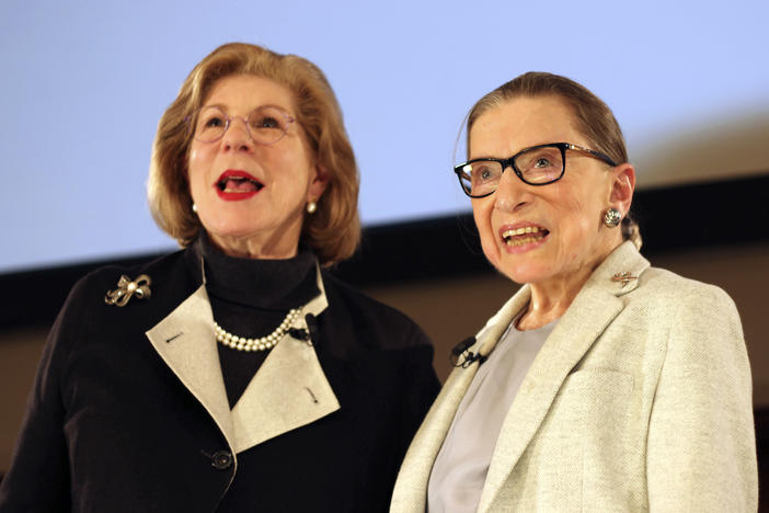 Over a 50-year friendship, NPR's Nina Totenberg and Supreme Court Justice Ruth Bader Ginsburg saw each other through illness and loss, with laughter and many family dinners.