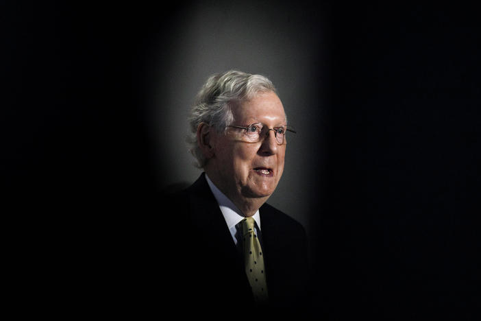 Senate Majority Leader Mitch McConnell will likely preside over the political fight over a vacant Supreme Court seat.