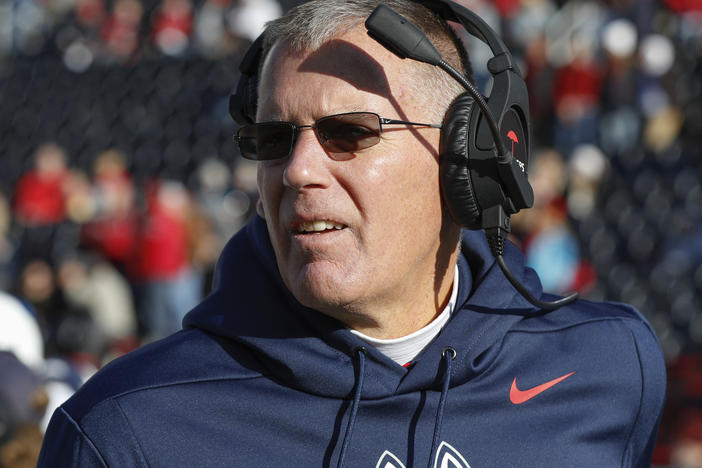 Connecticut Huskies coach Randy Edsall and his players will not be taking the field this fall. Citing "safety challenges," the school decided to cancel its 2020-21 football season.